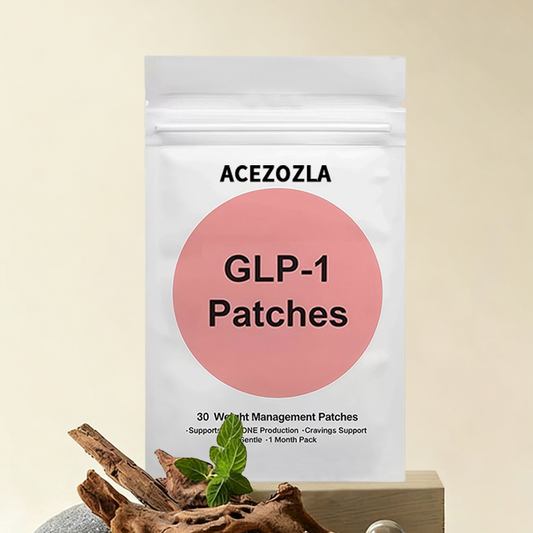 Acezozla GLP-1 Metabolic Balance Patch, Steady Release, Natural Craving Control, 30 Pack