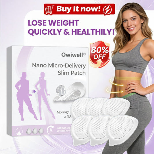 Owiwell® Nano Micro-Delivery Slim Patch — Moringa·Berberine x NAD+ 10-in-1