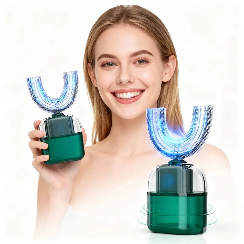 🔥Cpviat™360° U-Shaped Ultrasonic Adult Electric Toothbrush