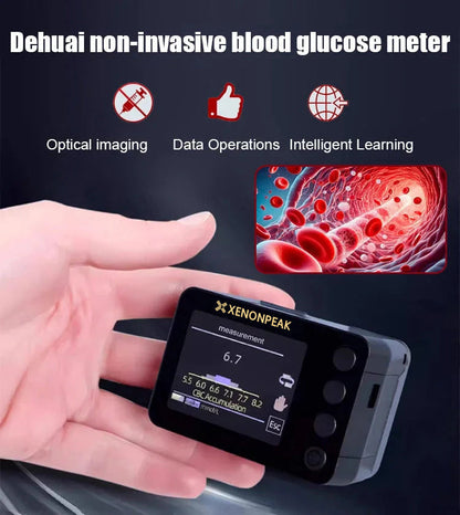 Advanced Non-Invasive Glucose Monitor-99.9% Accuracy + Exclusive Gift ✅TGA Approved