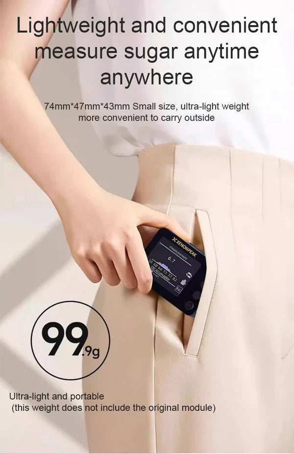 Advanced Non-Invasive Glucose Monitor-99.9% Accuracy + Exclusive Gift ✅TGA Approved